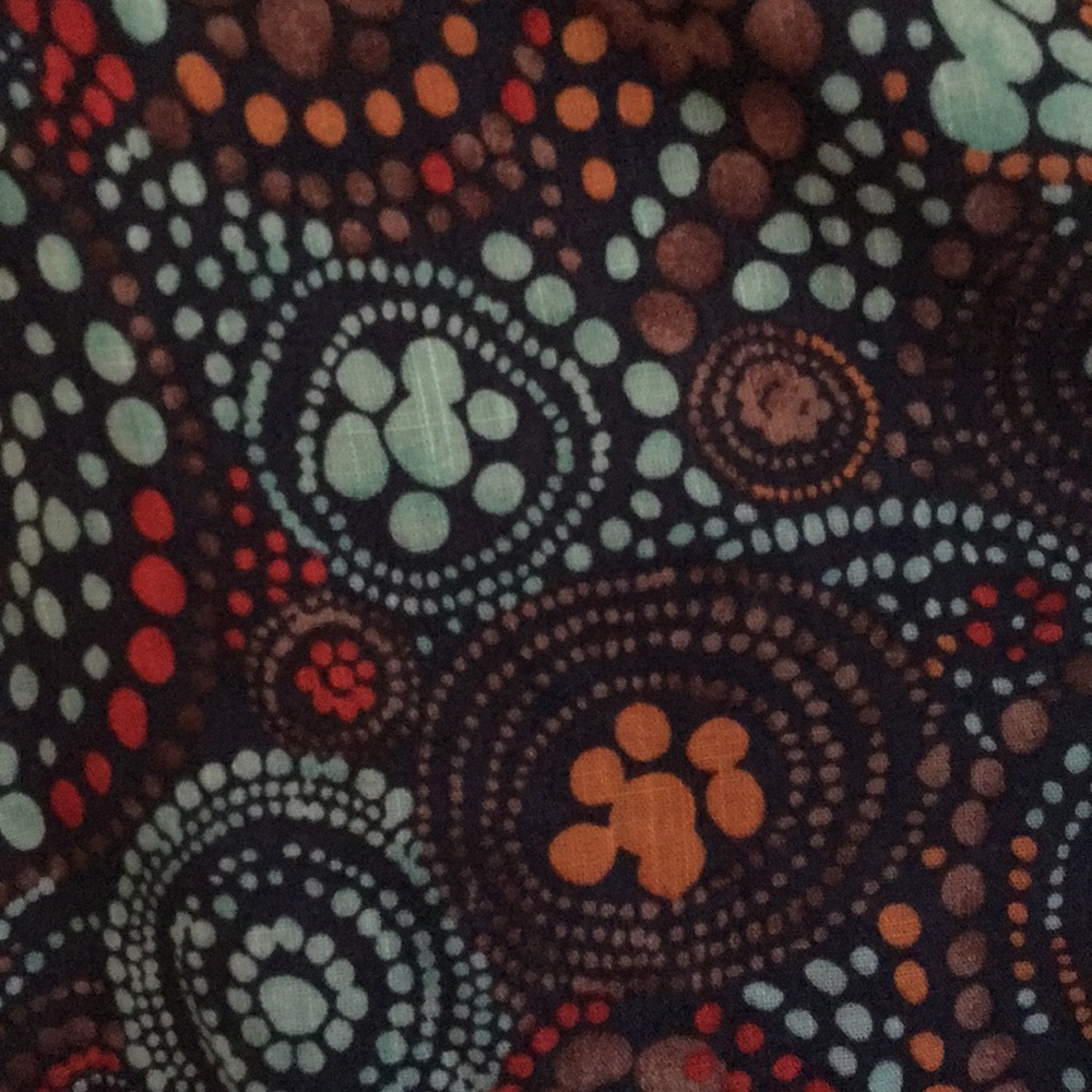 Free People Printed Deep V Dress - Picture 4 of 5